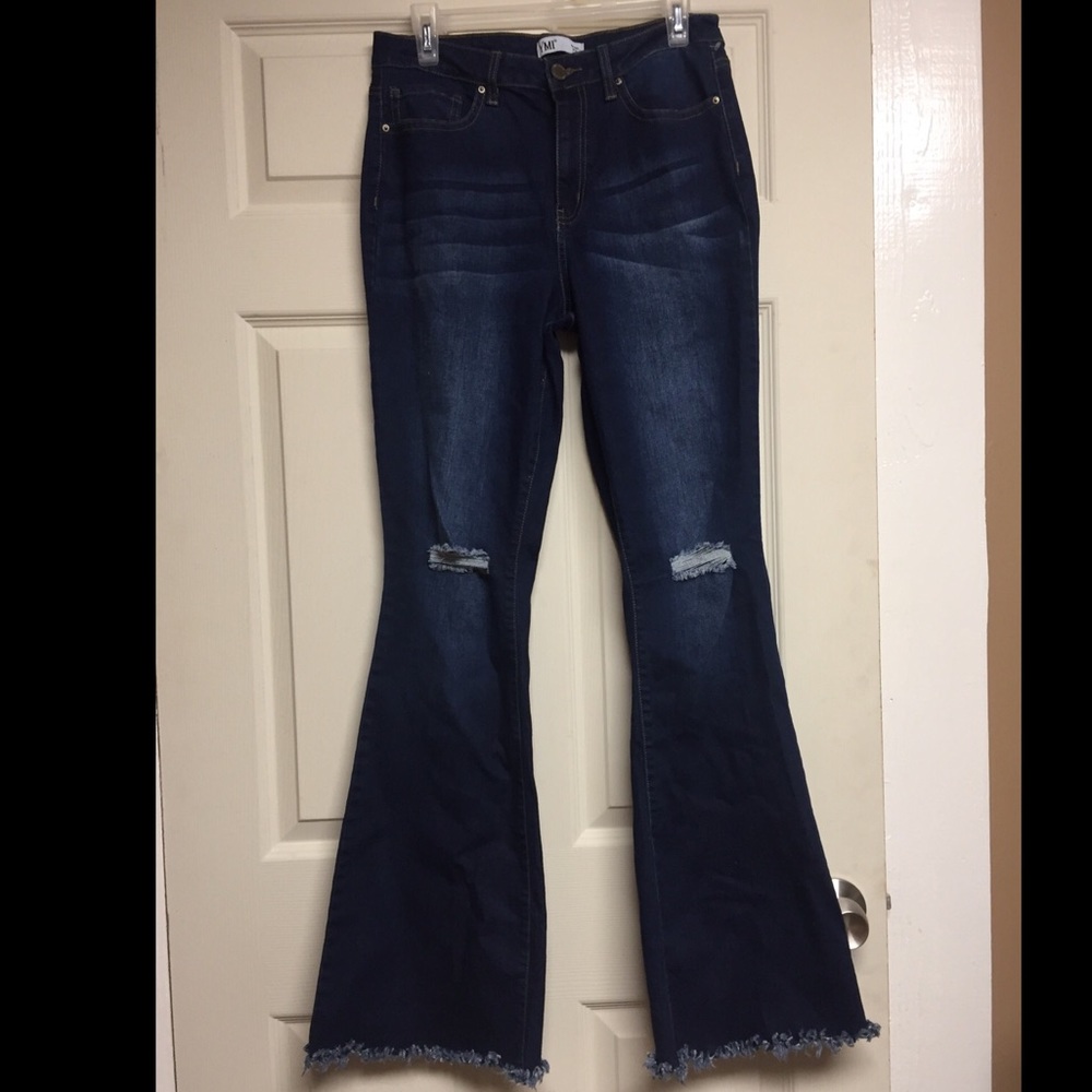 YMI super high super flare jeans